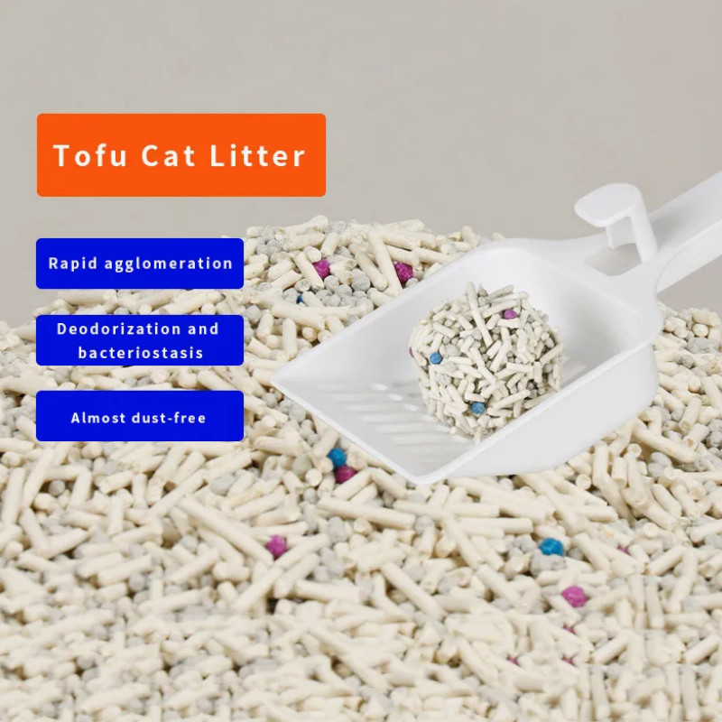 Tofu Bentonite Premium Cat Litter Sand Mixed Cat Litter BSCI Certificate