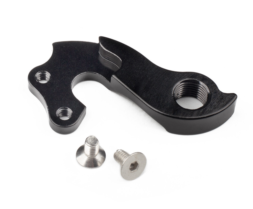 Black Carbon Mountain Bike Frame Rear Derailleur Bracket Aluminum Alloy