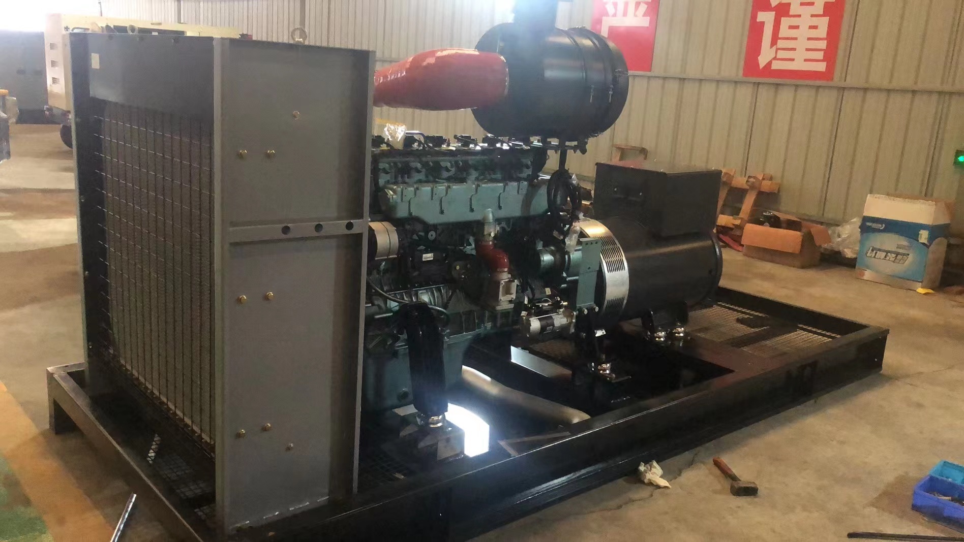 16kw/20kva Gas Engine Genset for Natural Gas/Biogas/LPG Speed 1500RPM/1800rpm 600KG