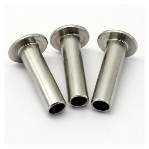 Wholesale RoHs Certified SS304/SS316 Round Head Semi-Tubular Rivet for TM 8-32*6 Male Screw Size from china suppliers