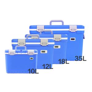 Wholesale Portable Cooler Box Cold Storage Box For Medicine Cold Chain Transport 10L 12L 18L 35L from china suppliers