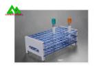 Chemistry Laborary Test Tube Racks , Plastic Test Tube Holder Stand