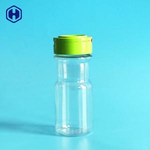 Wholesale Clear Powder Spice Jar Sifter Caps Fully Air Tight Plastic Spice Bottles from china suppliers