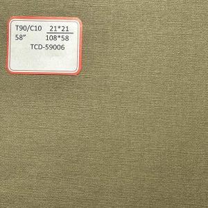 Wholesale 21*21 108*58 150cm TC Twill Fabric 90/10 For Canvas Bag Shopping Bag from china suppliers