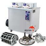 Cylinder Head Cleaning Industrial Ultrasonic Parts Cleaner With Filtration