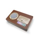 Bluetooth 4.0 Audio Player 8GB Wood Azan Clock Quran Player