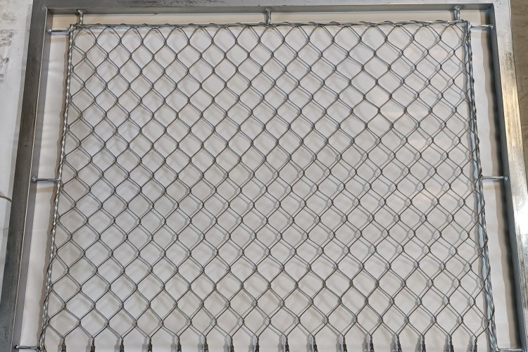316 Stainless Steel Mesh Balustrade Wire Mesh 3mm Anti Dropping Mesh
