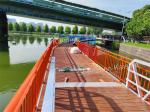 Marine Aluminum Dock Gangways Commercial Floating Docks Pier Ramp