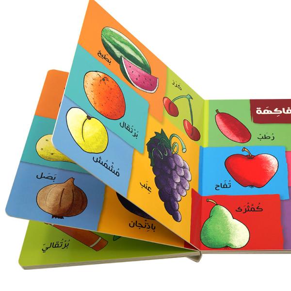 210Mmxh297Mm OEM Boardbook Cheap Customized Full Color Book Printing Children