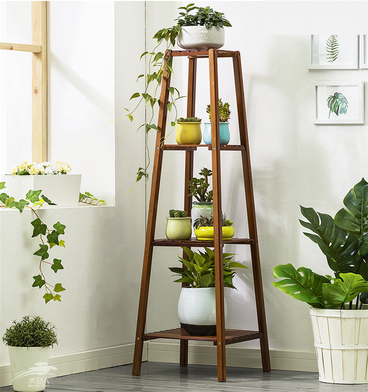 Modern Style Multi-layer Flower Stand for Balcony and Living Room Decoration