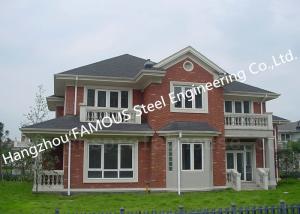 Wholesale Prefabricated Luxury Light Weight Customized Pre-Engineered Building Steel Villa House from china suppliers