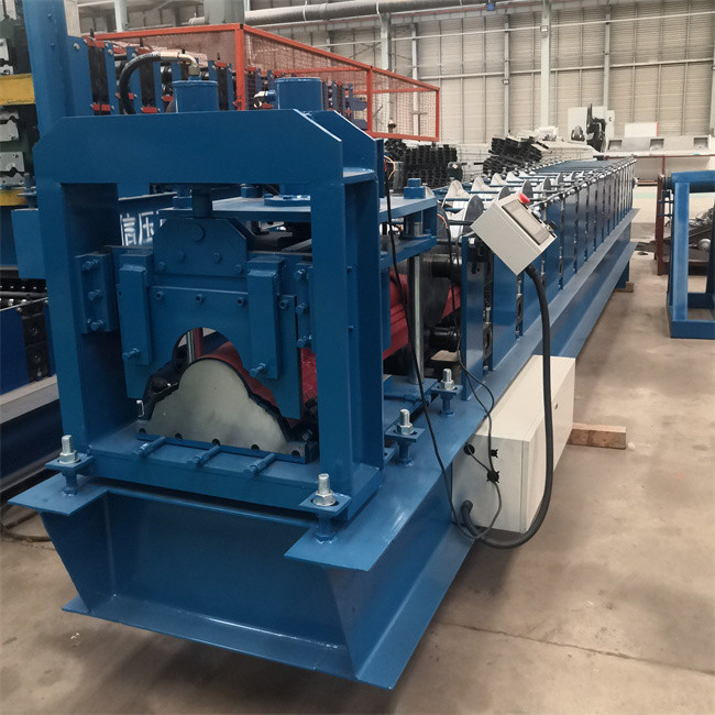 Glazed Roof Ridge Cap Roll Forming Machine Galvanized Metal Color Steel