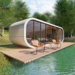 Apple House Cabin Prefab Container Eco-friendly Wood Fiber Board