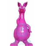 Water Theme Park Family Zone Children Spray Park Games Purple Kangaroo Jet