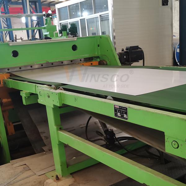 Tisco 0.7mm 4Ftx8Ft 2B Stainless Steel Sheet 1220mmx2440mm SS Metal Sheets Mill