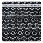 New arrival nylon hollow scalloped fabric lace dress garment accessory(CY-DK0039