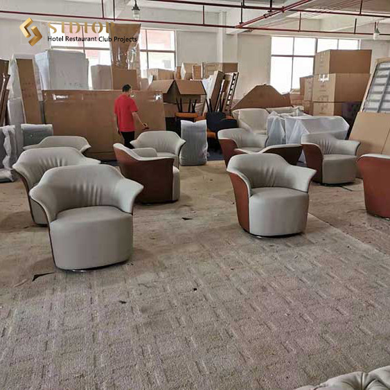 Unique Design, Modern Leisure Chair, Leather Relaxing Chair, Couch Armchairs, Leather Living Room Chair