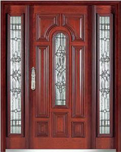 Wholesale steel wood security armored door from china suppliers