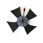 190T Nylon Double Layers Windproof Golf Umbrella 59 Inch Large Arc