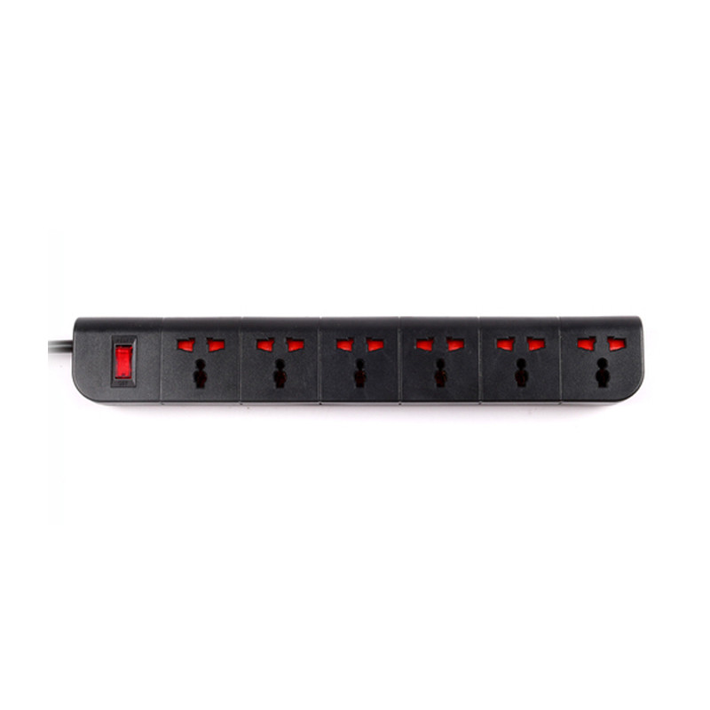 Wholesale 6 outlet Universal Type Extension Socket With On/Off Switch, USB from china suppliers