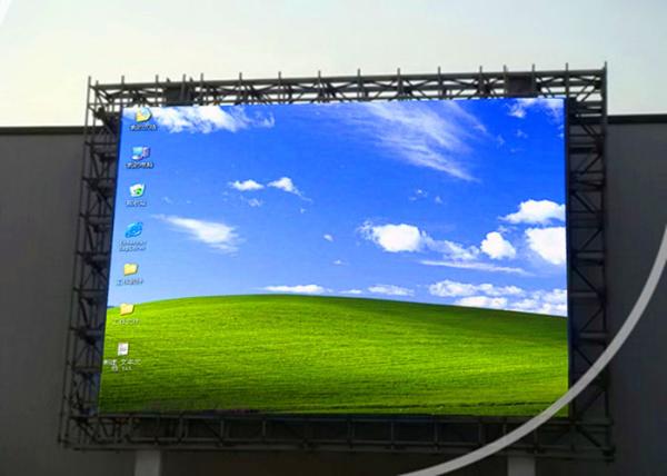 P6 outdoor full color led display ,outdoor big tv advertising led screen