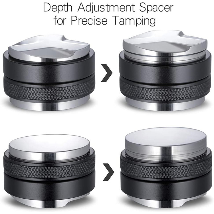 51 Mm Automatic Espresso Coffee Distributor And Tamper The Force 58Mm Tampers