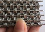 Crimped 5.5mm Decorative Architectural Woven Wire Mesh Anti Corrosion