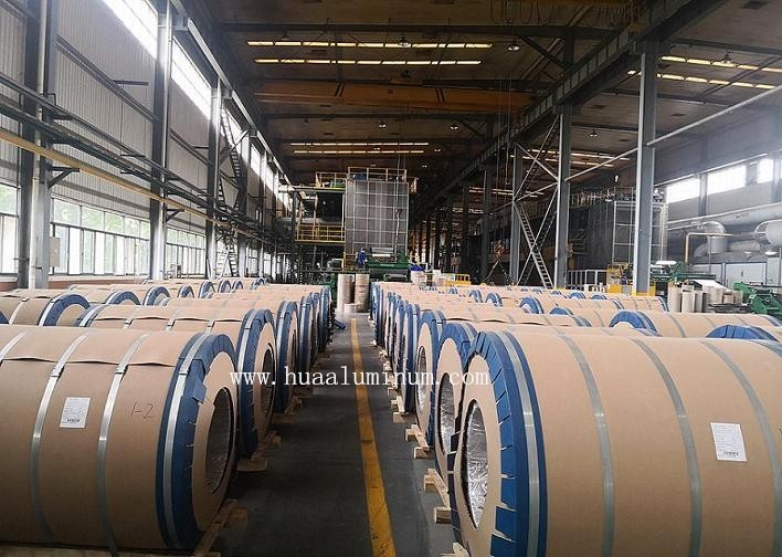 Anti Impact H24 Color Coated Aluminum Coil With Mill Finishing