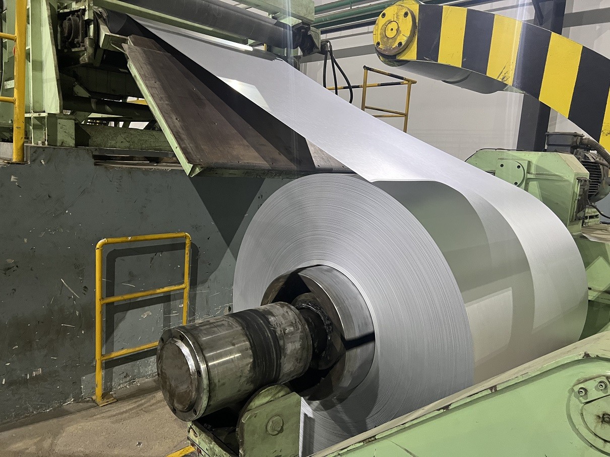 0.42BMT G550 AFP Aluzinc Steel Coil AZ150 Corrugated Sheet Structural Steel ASTM A792M Galvalume Steel Anti-Finger Print