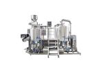 3HL Pilot Brewing Equipment Heated By Steam For Beer Brewing Process