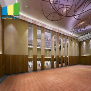 Wholesale Aluminum Frame Office Wooden Sliding Partition Walls Materials Single Or Double Door from china suppliers
