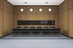 Natural Oak Veneer Conference Hall 2/2/0.7mm Microperforated Wood Panels Wall