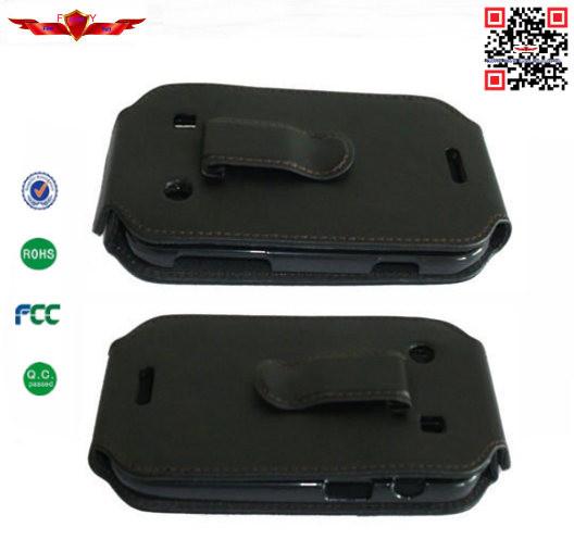 New Arrival Hot Selling Belt Clip Leather Cover Cases For Blackberry 9900 High