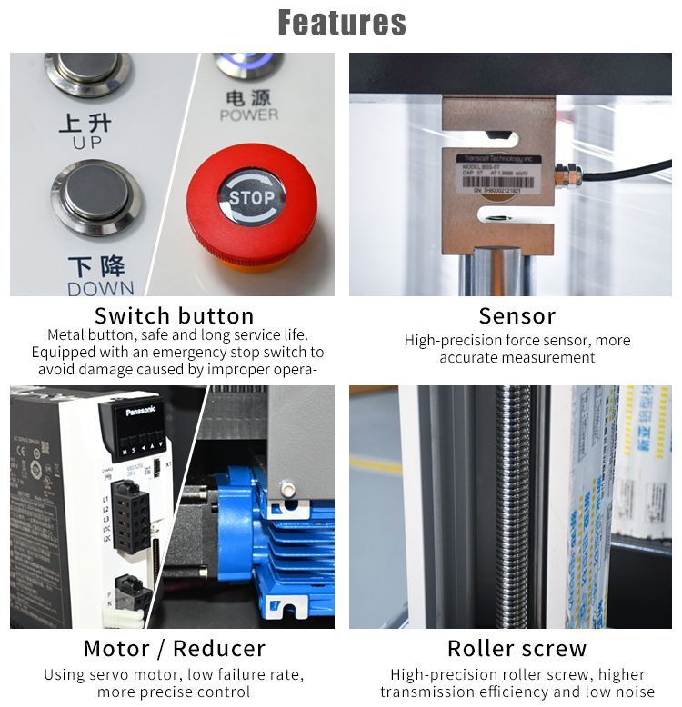 1 Ton/ 2 Ton Electronic Universal Tensile Testing Machine