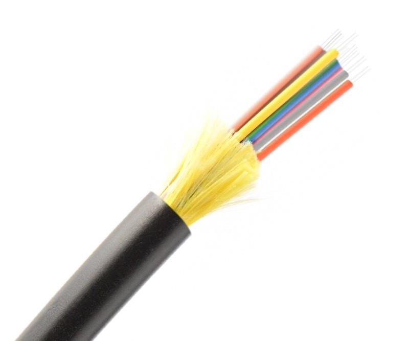 12-core-fiber-indoor-distribution-fiber-optic-cable-singlemode-9/125-yellow
