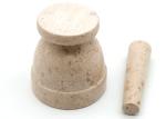 Grinder Marble Stone Mortar And Pestle Kitchen Cooking Tool Spice Herb 4 Inch