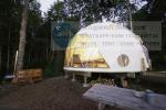 Glamping Colombia Dome House Galvanized Steel Geodesic Dome Tents