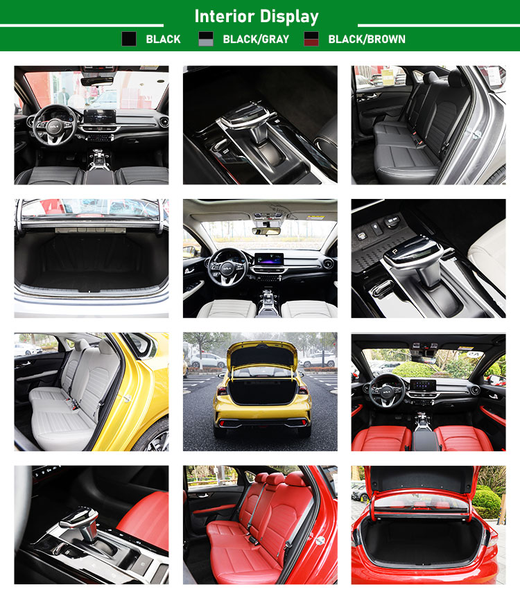 2023 2024 Top Sale 0Km Petrol Small Car Gas Powered Vehicle Electric Car 0km used Car Kia K3 with Wheelbase 2000-2500mm