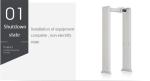 Multi Zone Door Frame Metal Detector , Outdoor Waterproof Walk Through Scanner