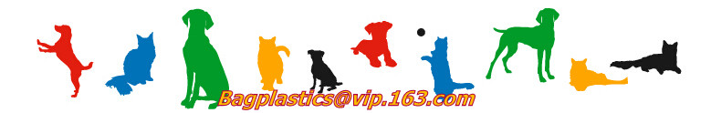 Garbage bag Dog poop bags T-shirt Plastic bag Laundry bags trash bag Nappy Sacks Produce bag die cut/loop handle bags Dr