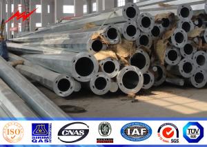 Wholesale Electric Transmission Power Round 11M Metal Utility Poles 3mm Steel Plate from china suppliers