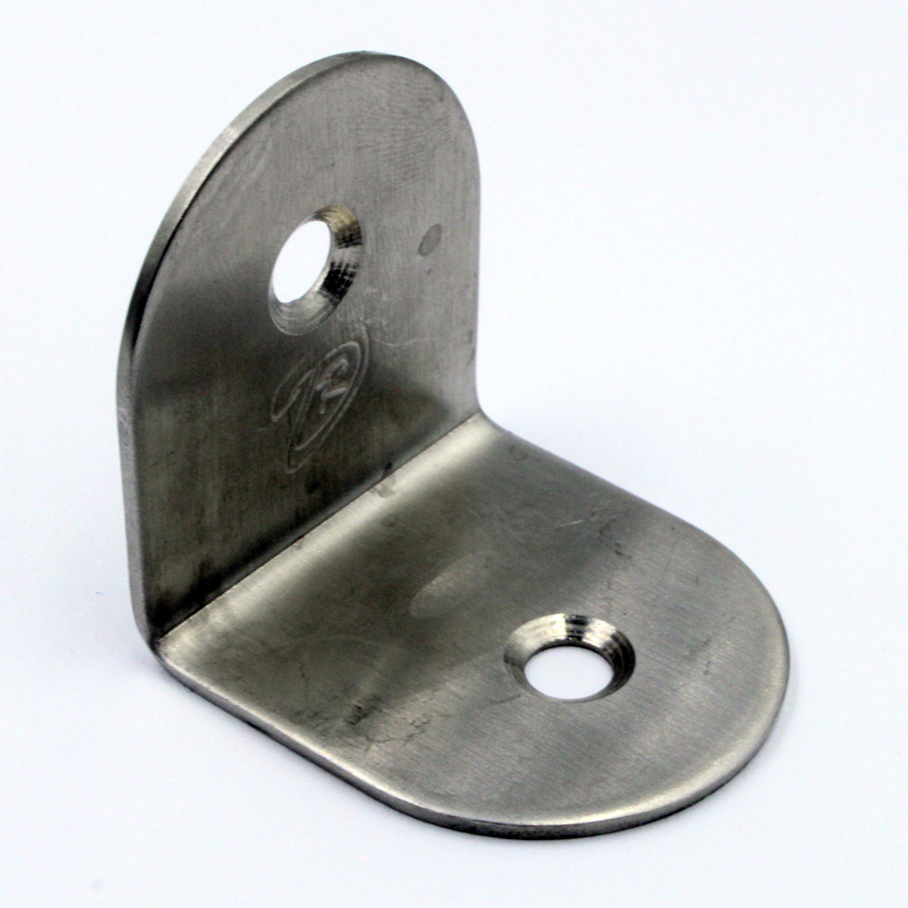 Single-side Bracket Construction Connectors with Custom Size Reinforced Angle Bracket