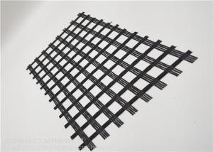 Wholesale Black Bitumen Coated Geogrid Reinforcement For Roads Industrial Facilities from china suppliers