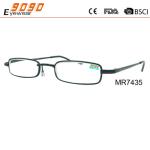 Newest Style 2017 Men's Eyewear Fashionable reading glasses with stainless steel
