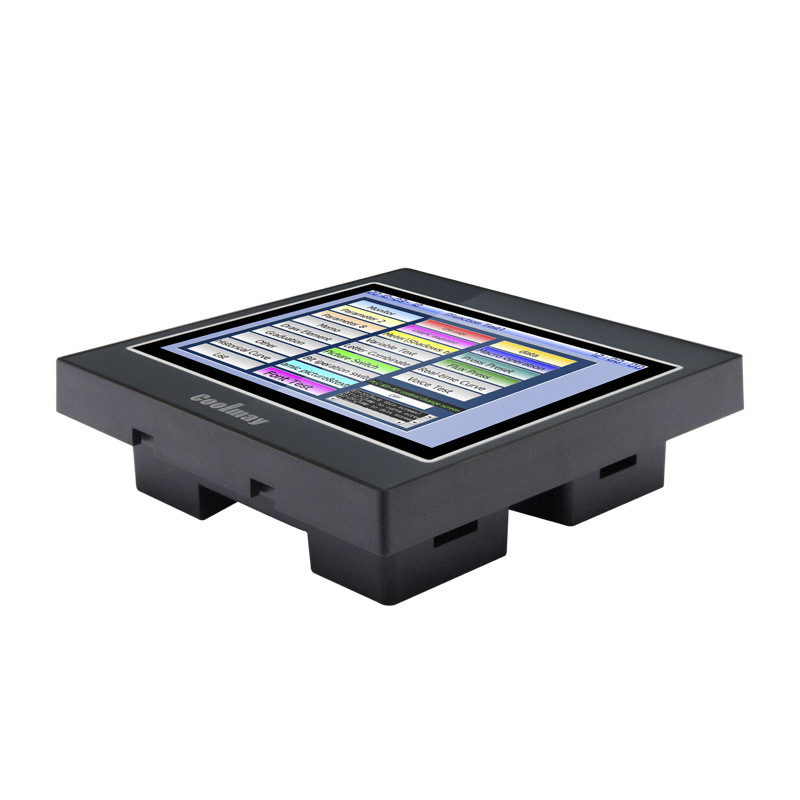 3.7 Inch Human Machine Interface HMI Touch Screen Panel 65536 True Colors Support Modbus