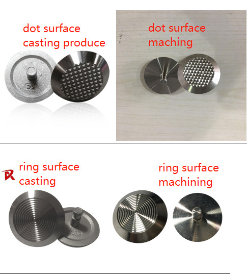 304 Stainless Steel Stud Blind Tie Bar Guide Blind Tie Anti Slip Diamond Surface Tactile Indicator Stud