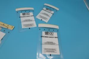 Wholesale AI650 Medical Custom Size Disposable Specimen Bag Collection Clear Self Sealing Bag Medicine Biological Plastic Bags from china suppliers