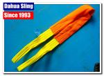 Polyester Duplex Web Sling Belt For Lifting , Synthetic Fiber Slings High