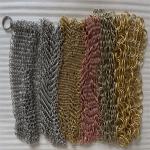 20mm ring diameter Stainless Steel Metal Ring Curtain Mesh for Interior