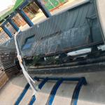 Black Toughened Glass 3mm 4mm 5mm 6mm Safety Shape Custom Bent Glass Large Size